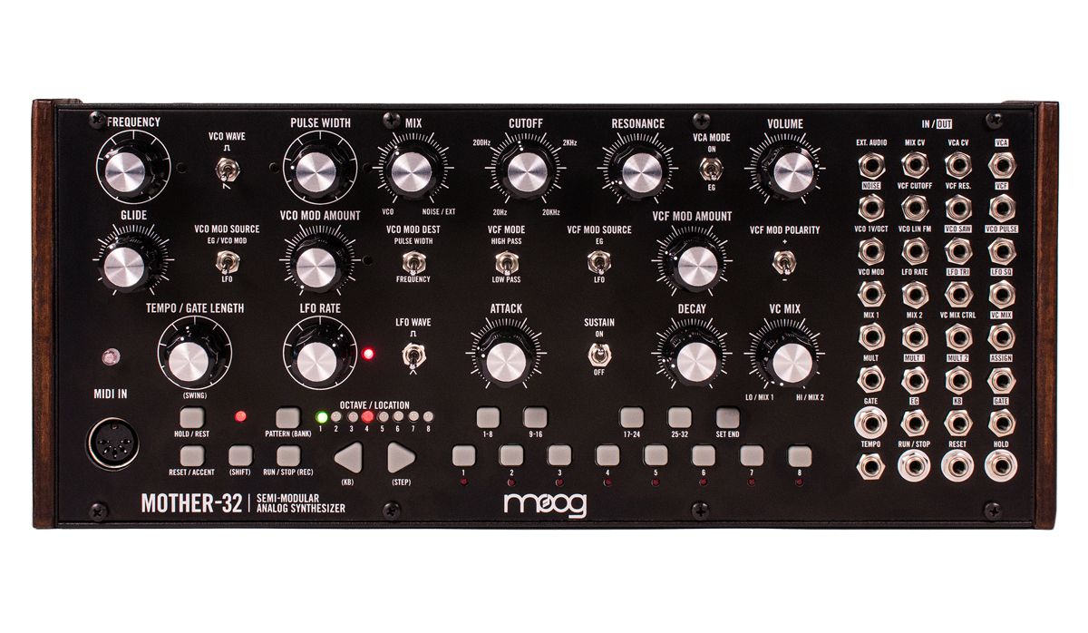 Mother-32 - Semi-Modular Analog Synthesizer by Moog – TRANSISTORY