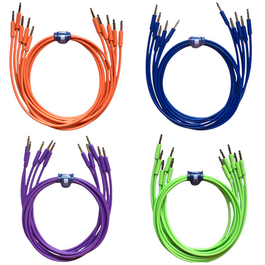60cm - 5Pack - Eurorack Patch Cables (23.62"/1.97ft)